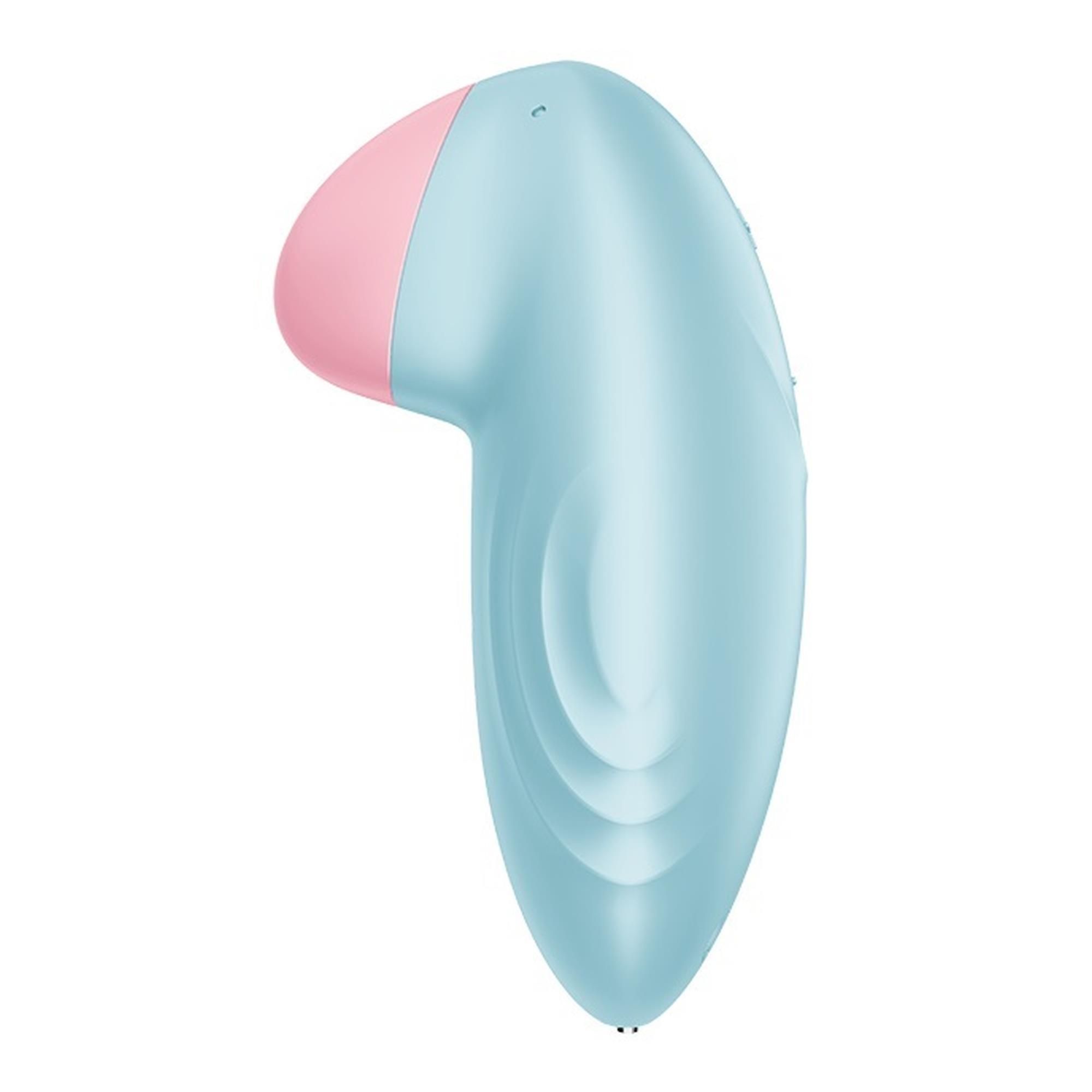 Вибратор для клитора Satisfyer Tropical Tip, 8,5 см (голубой)