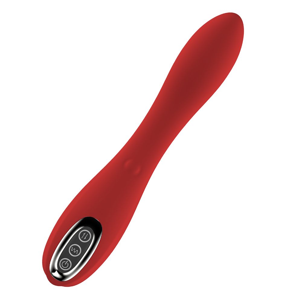 Вибратор Dream Toys Red Revolution Eva, 21 см (красный)