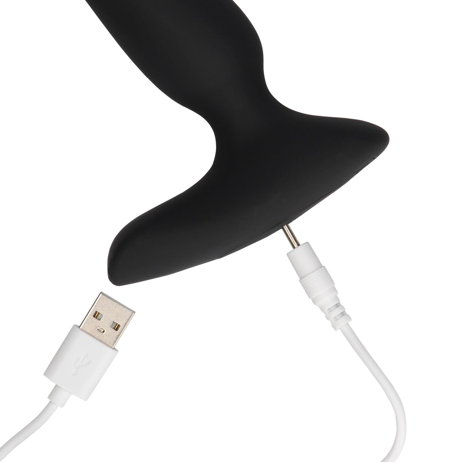 Korek analny Loveline Licorice Plug, 13 cm (czarny)