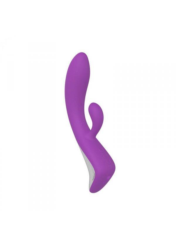 Вибратор-кролик Elys Charm Move Rabbit, 22 см (фиолетовый)
