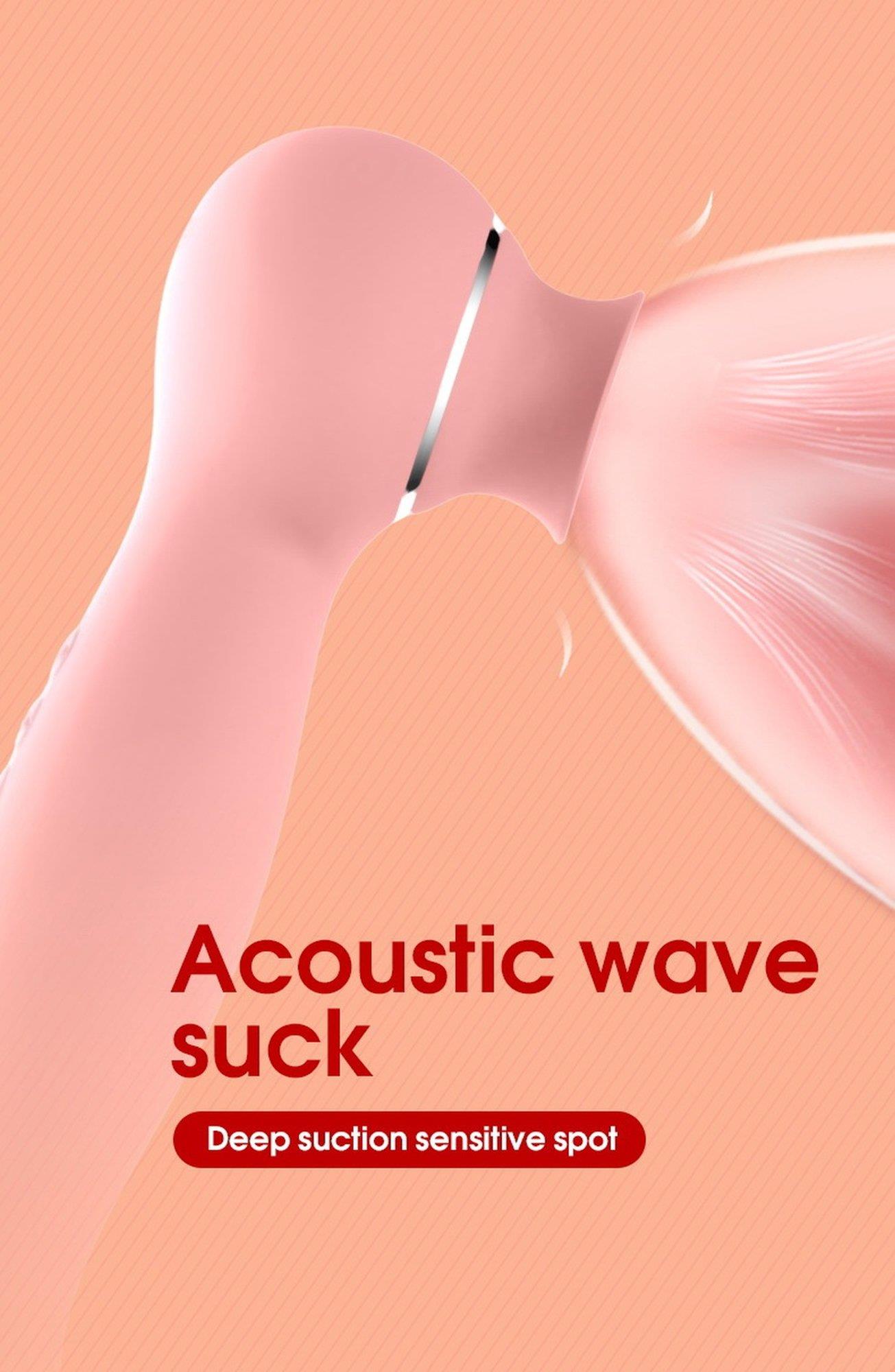 Вакуумный стимулятор клитора с вибрацией B - Series Lyla Lauren (розовый)