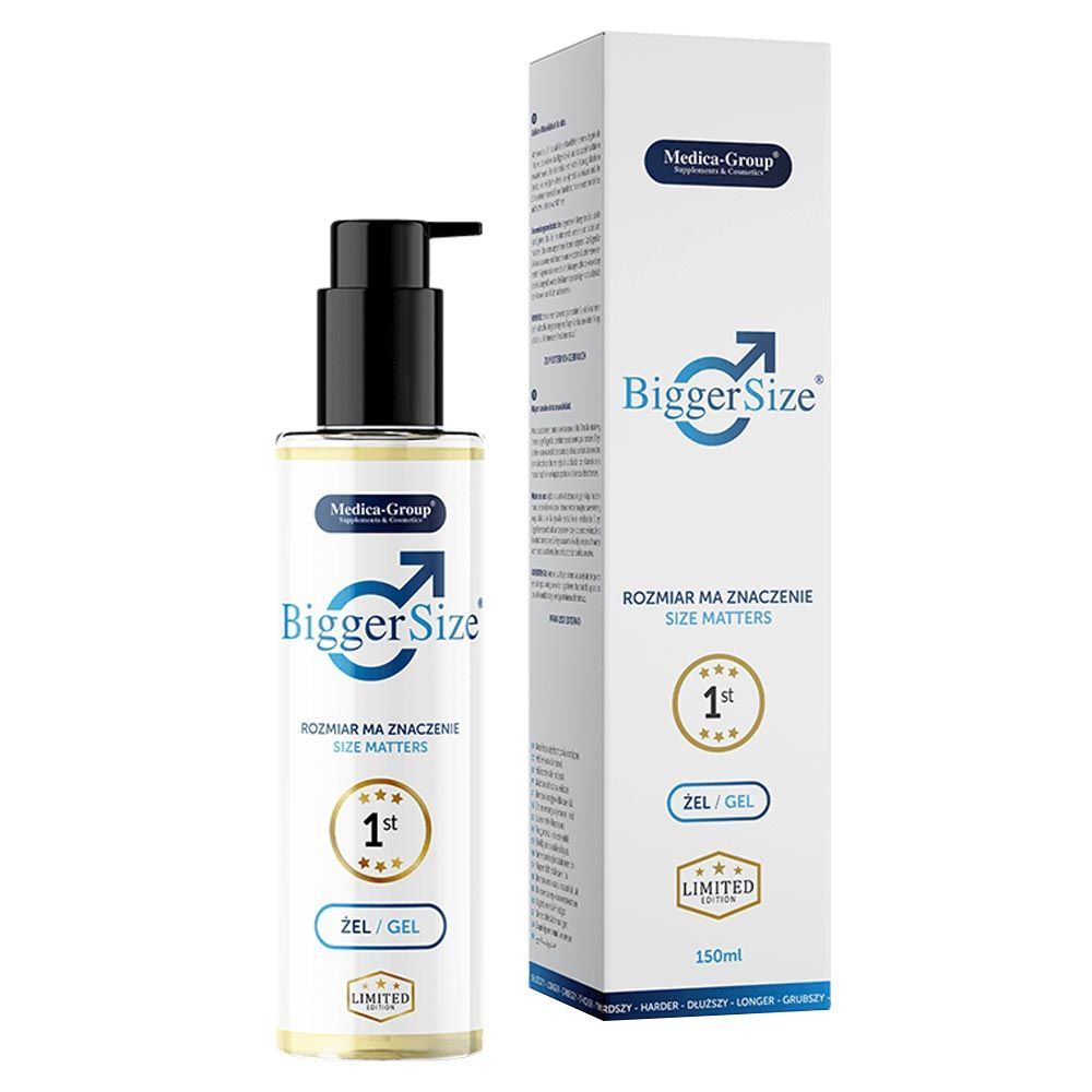 Гель для повышения эрекции Medica-Group Bigger Size, 150 мл