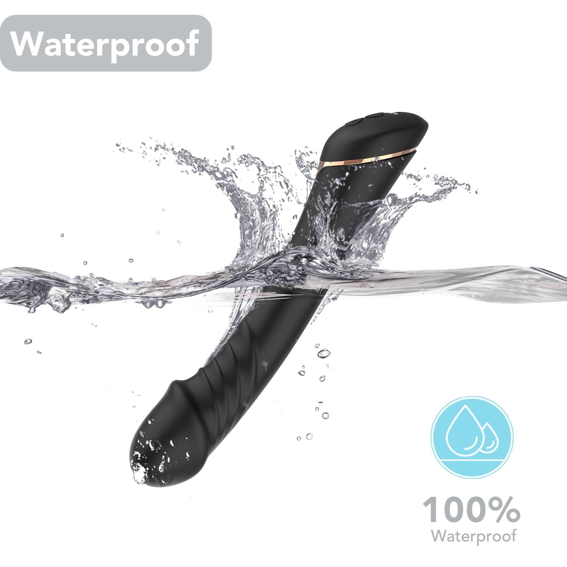 Вибратор B - Series Joy Hancock, 20.4 см (черный)