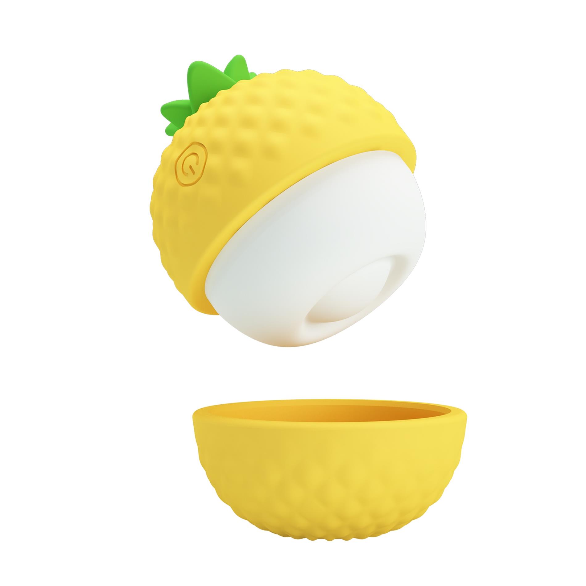 Stymulator łechtaczki Pretty Love Pineapple Secret (żółty)