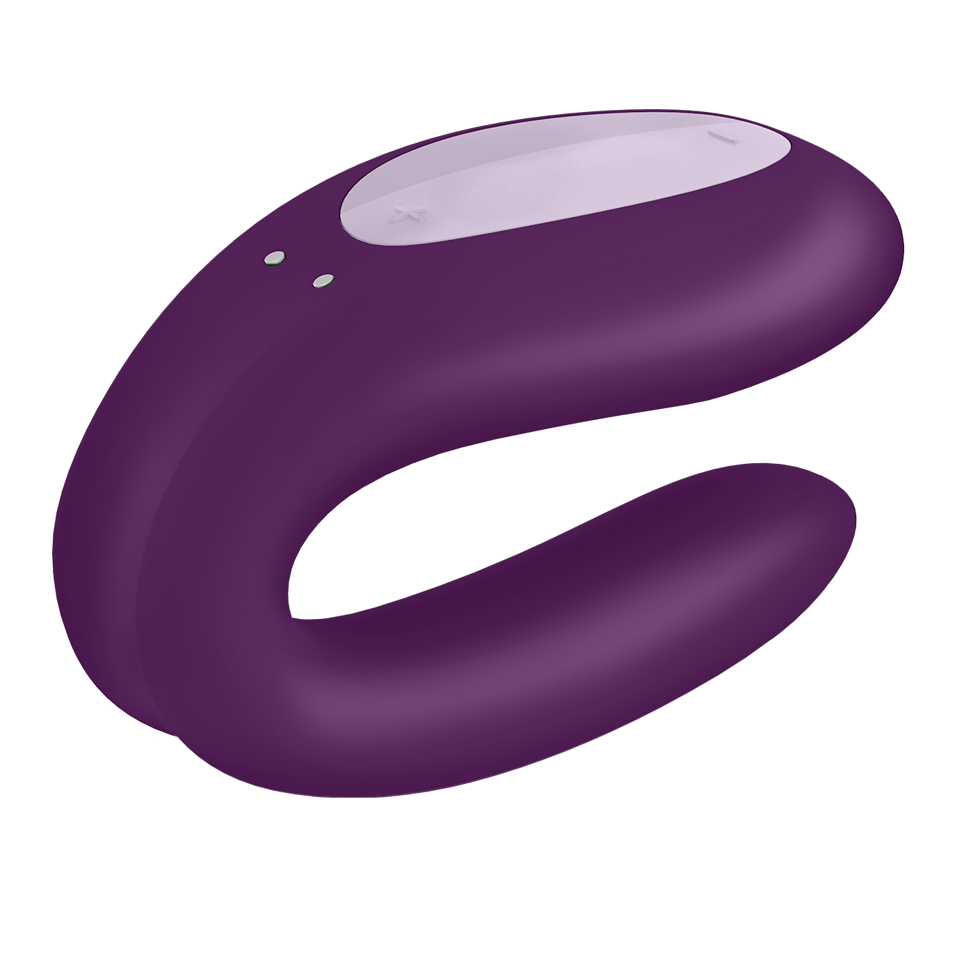 Wibrator dla par Satisfyer Double Joy Partner, 9,1 cm (fioletowy)