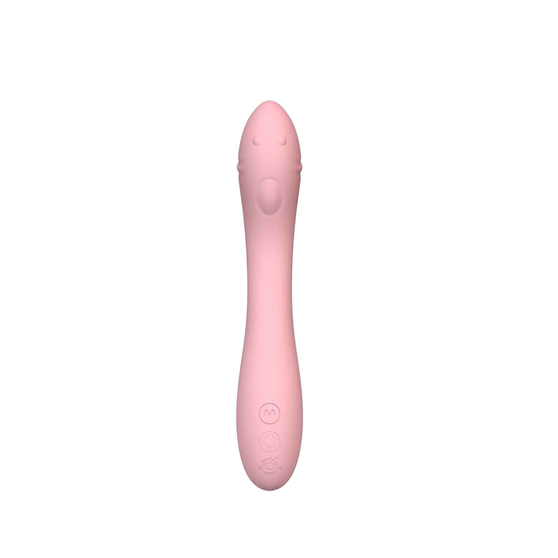 Вибратор B - Series Cute, 20.5 см (розовый)