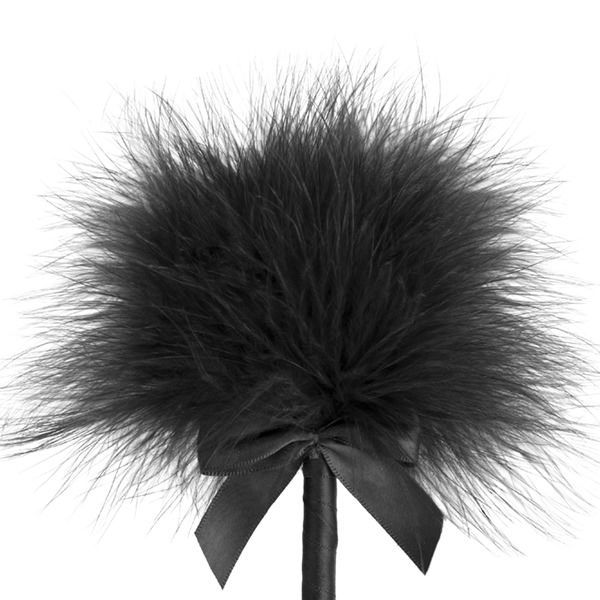 Перо Bijoux Indiscrets Tickle Me Tickler, 10 см (черный)