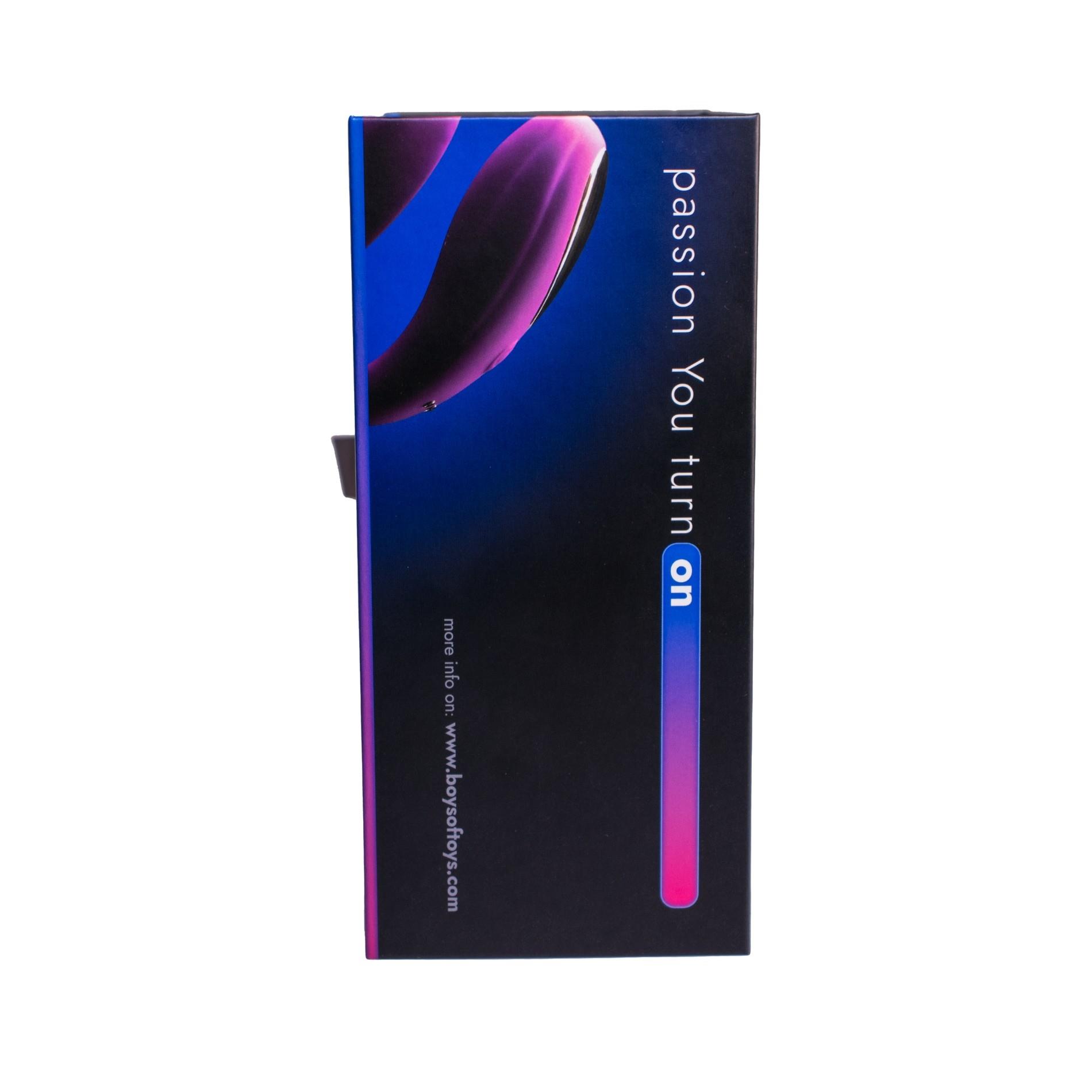 Вибратор B - Series Smart Double Fun App, 8.3 см (фиолетовый)