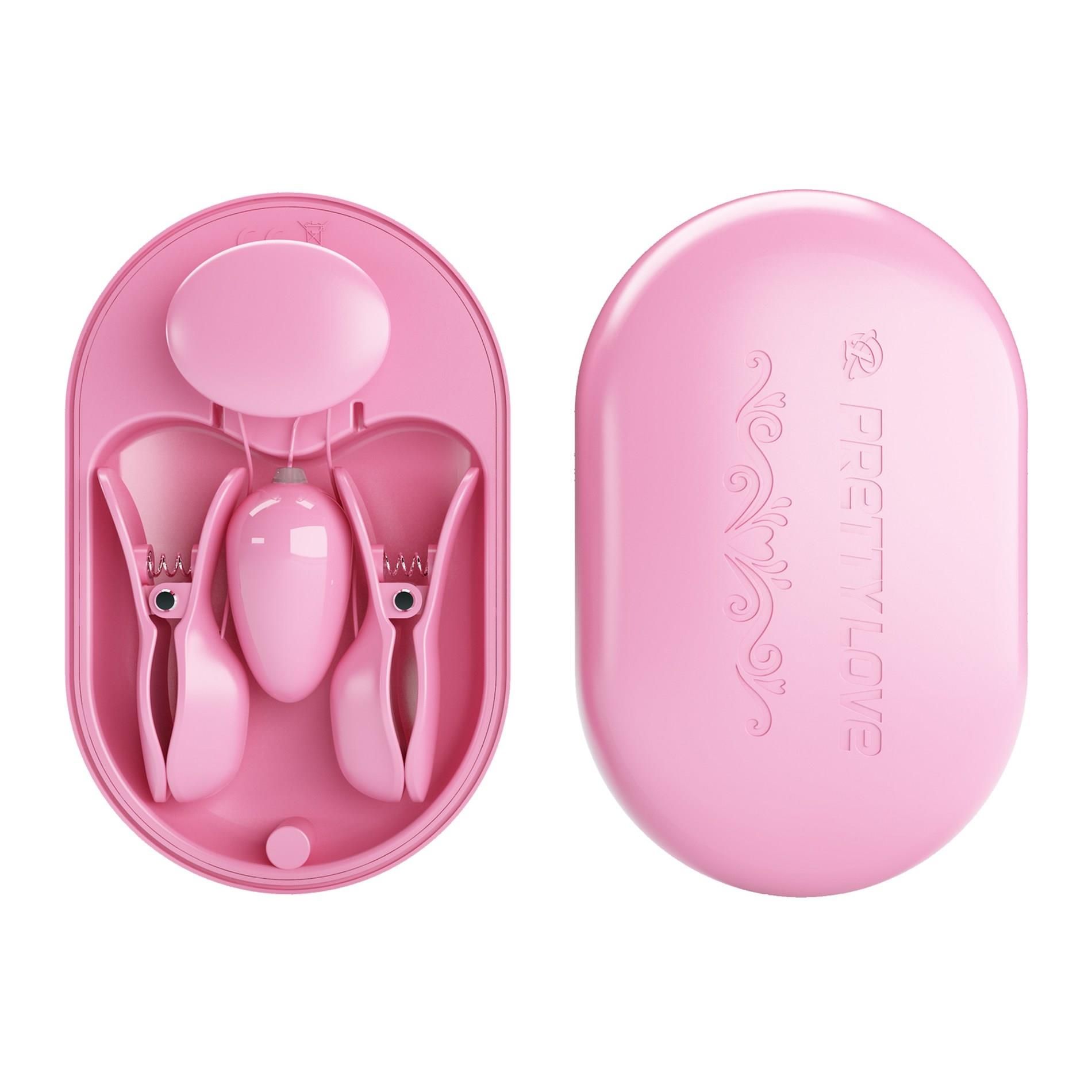 Набор для электростимуляции Pretty Love Surprise Box, 3 шт (светло-розовый)