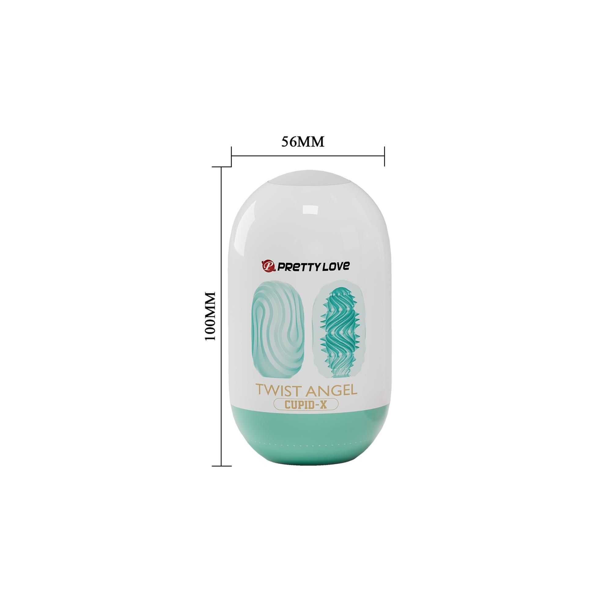 Мастурбатор яйцо Pretty Love Twist Angel Cupid X (голубой)