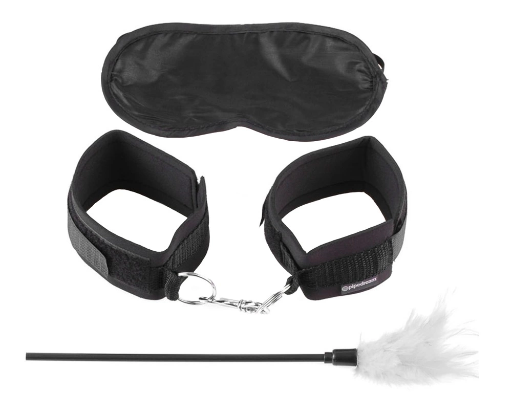 Набір BDSM Pipedream Fetish Fantasy Series Sensual Seduction Kit, 3 предмети (чорний)