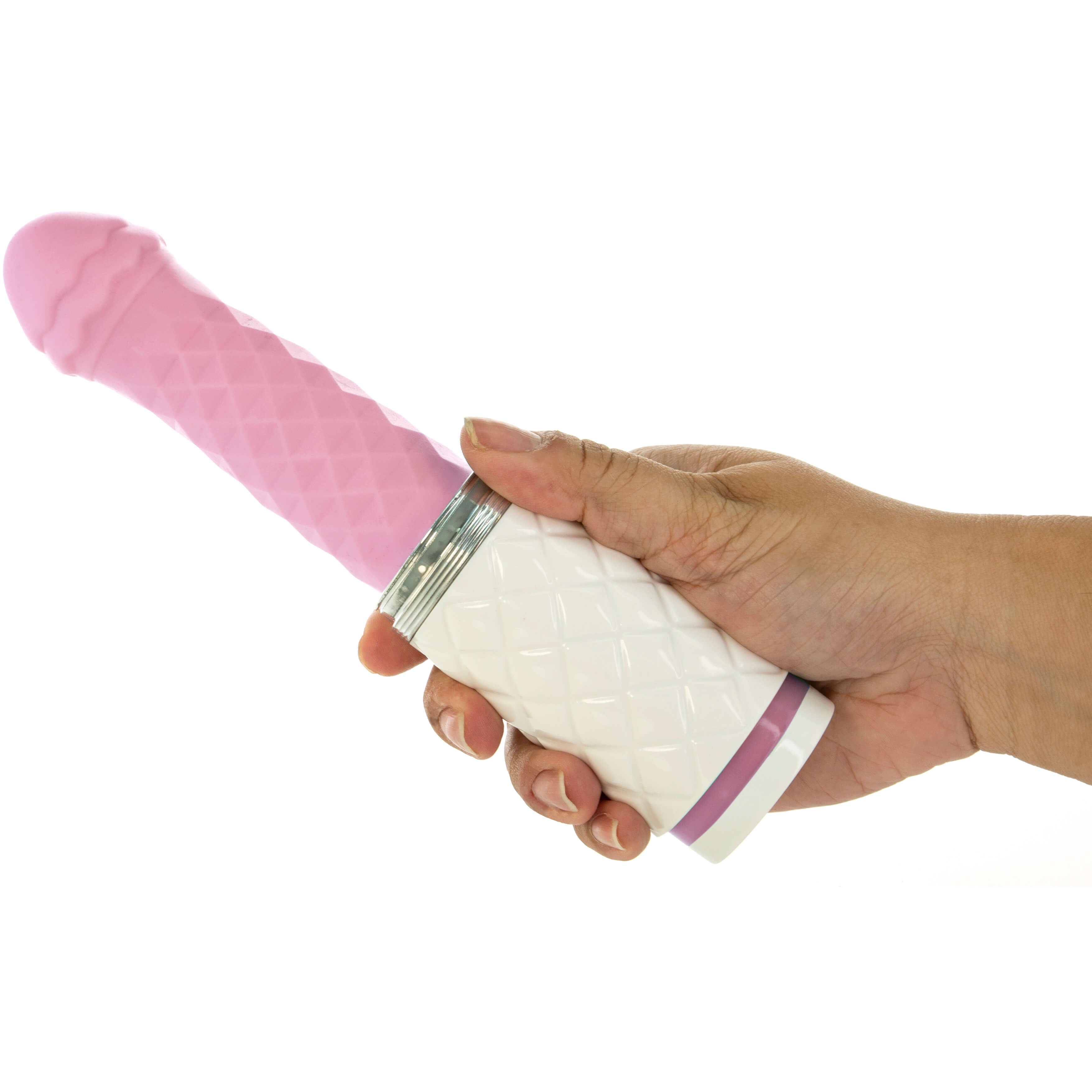 Вибратор Pillow Talk Feisty Thrusting, 21 см (розовый)