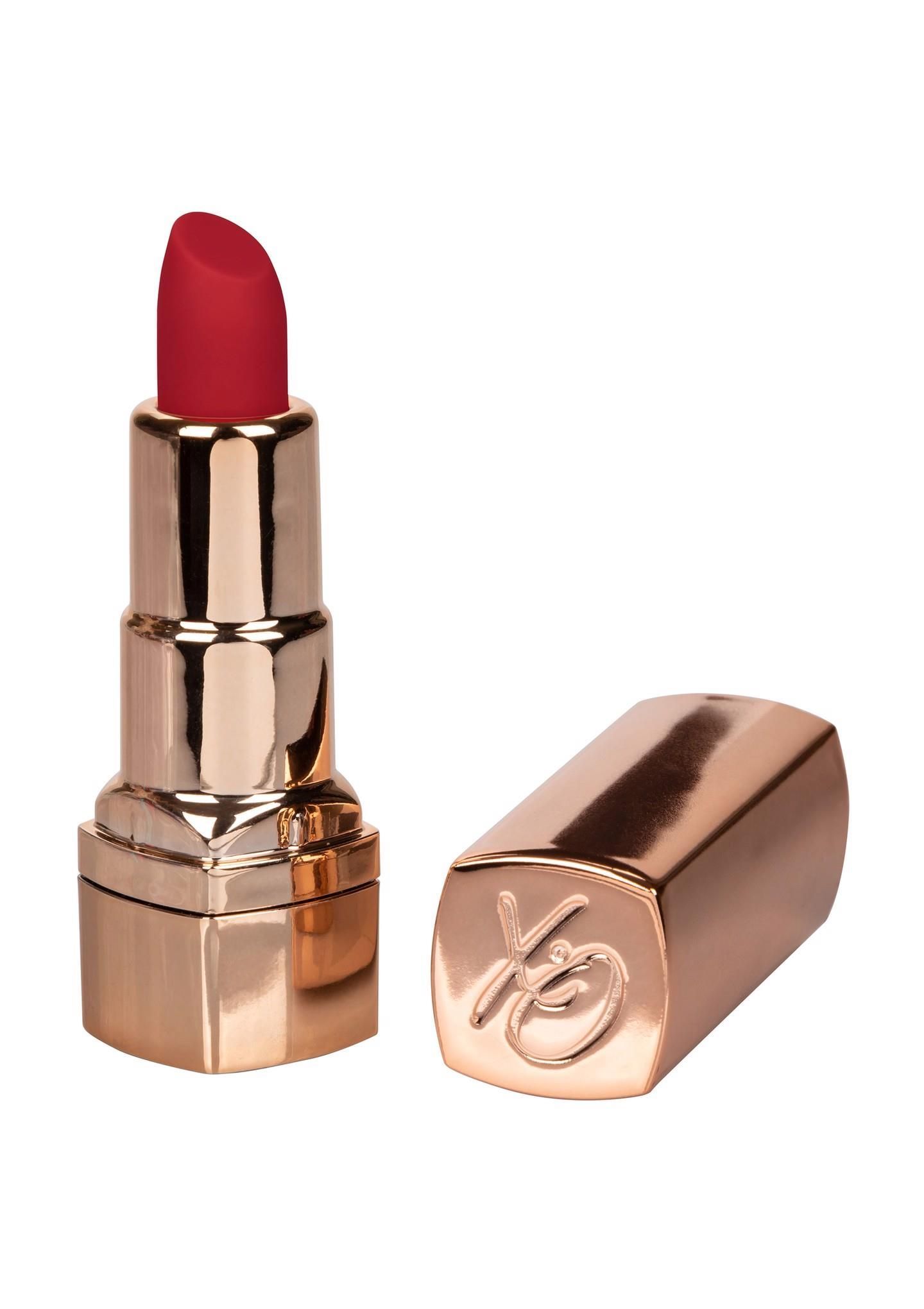 Вибратор для клитора CalExotics Hide & Play Lipstick Recharge, 7,5 см (красный)