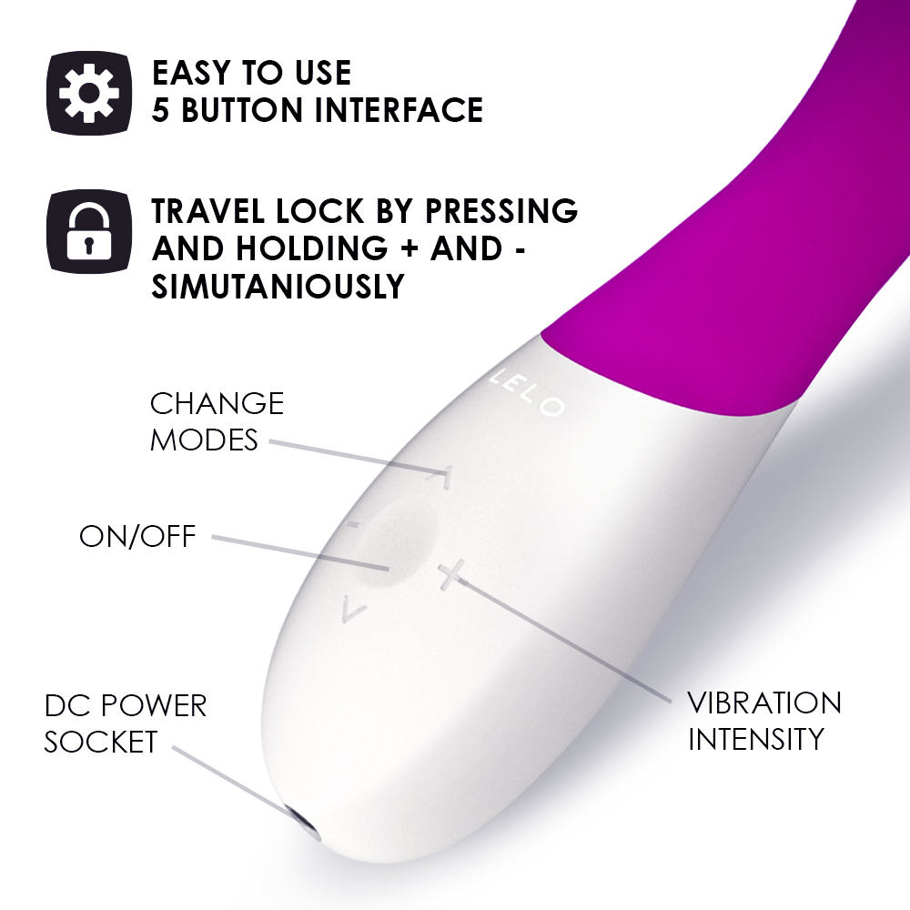 Вибратор Lelo Mona Wave, 19,5 см (розовый)