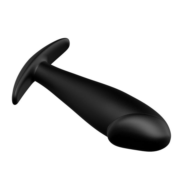 Анальна пробка Pretty Love Penis Shaped, 10 см (чорний)
