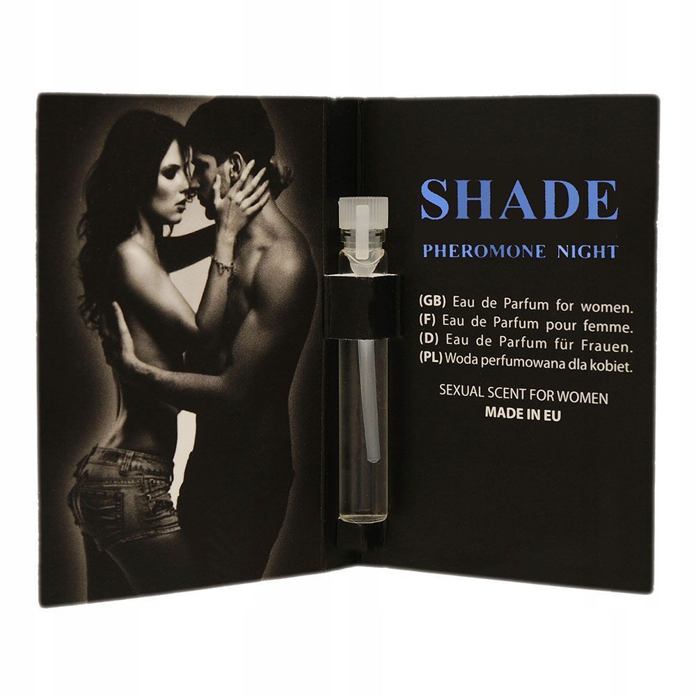 Aurora Shade Pheromone Night - Perfumy z feromonami dla kobiet, Bergamotka, 1 ml