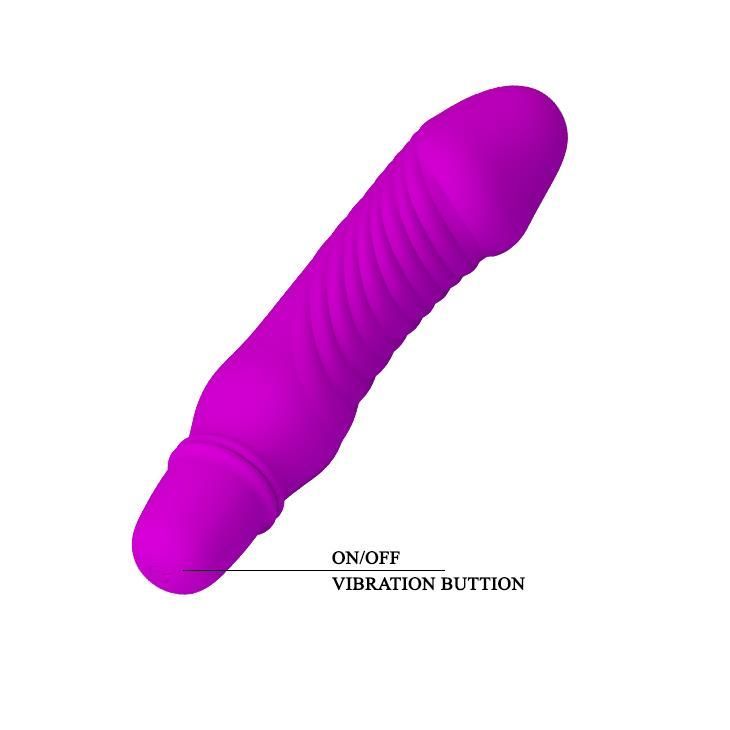 Вибратор Pretty Love Justin, 13,5 см (фиолетовый)
