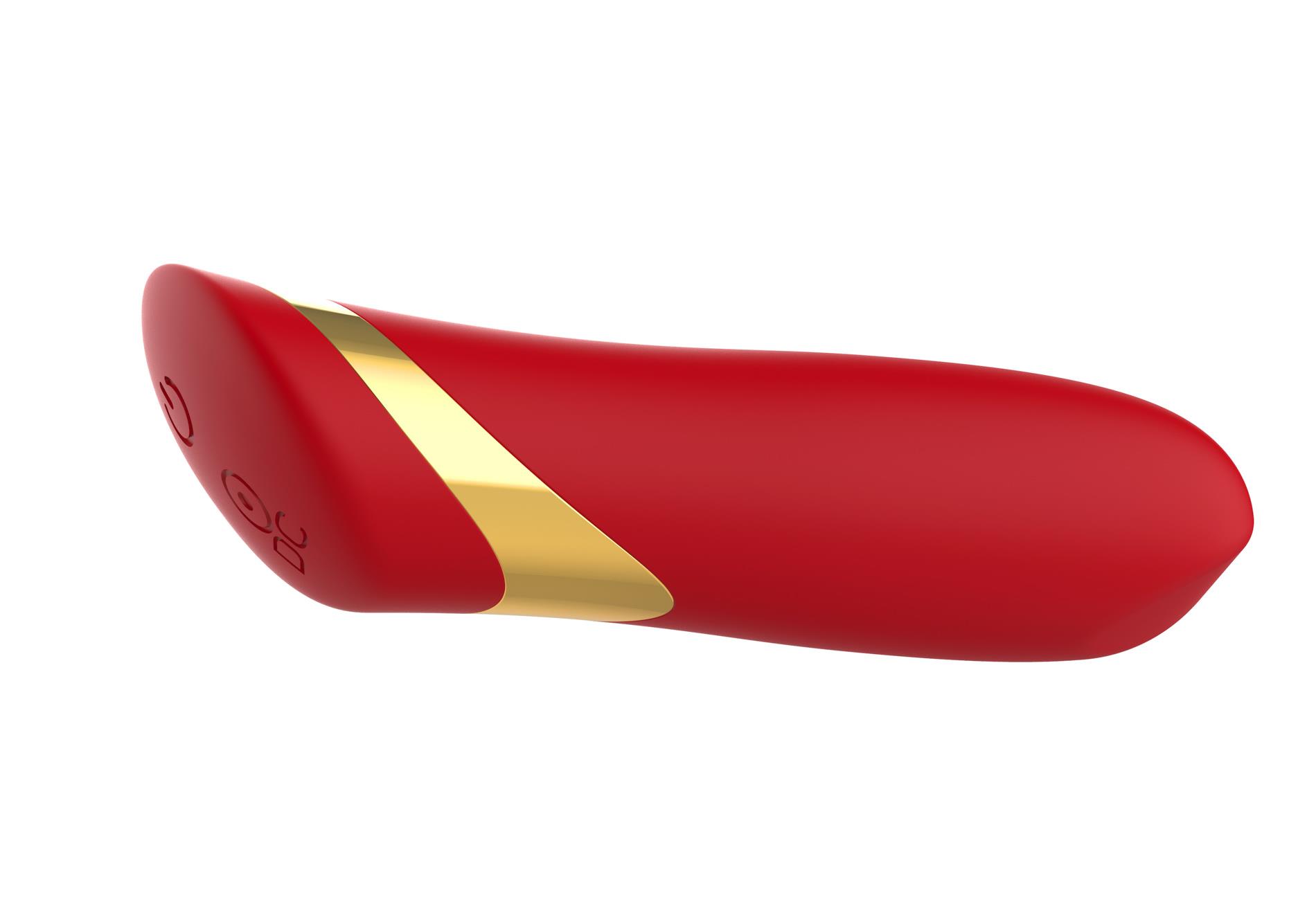 Мини-вибратор B - Series Cute Lipstick Bullet, 10.2 см (красный)