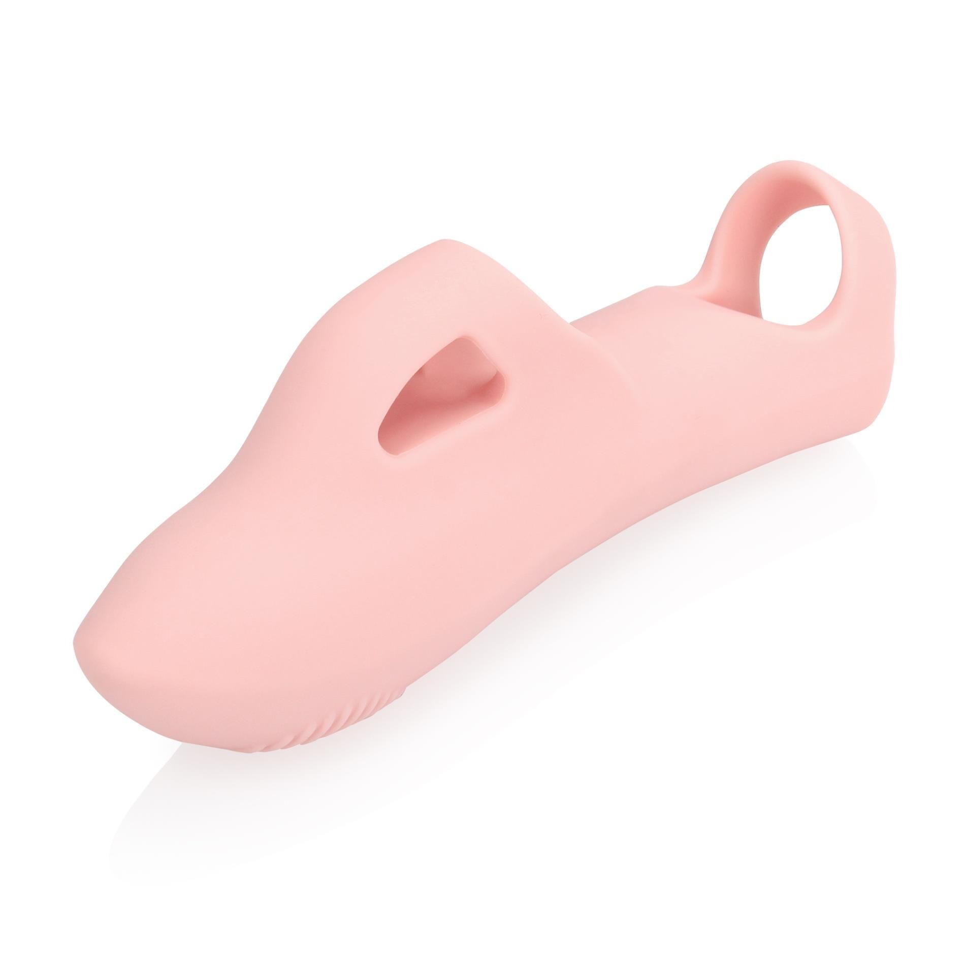 Вибратор на палец Loveline Silicone Finger, 11.2 см (розовый)
