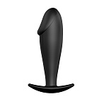 Анальна пробка Pretty Love Penis Shaped, 10 см (чорний)