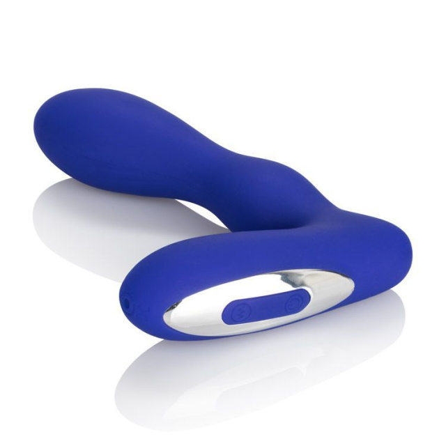 Вібростимулятор простати Wireless Pleasure Probe, 10,5 см (синій)