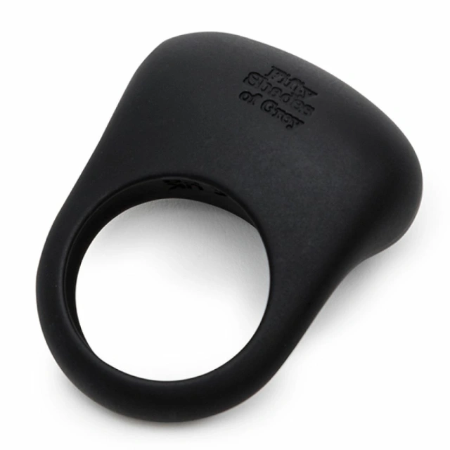 Віброкільце Fifty Shades of Grey Sensation Vibrating Love Ring, 6.5 см (чорний)