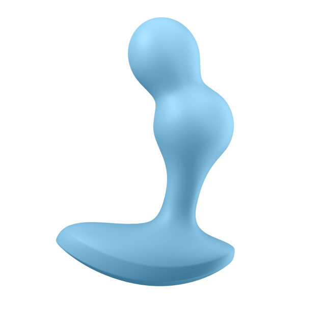 Wibrujący korek analny Satisfyer Deep Diver, 11,2 cm (niebieski)