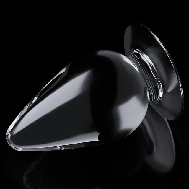 Lovetoy Flawless Clear Anal Plug - Korek analny, Przezroczysty, 11.5 cm