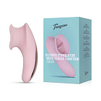 Teazers Clitoral Stimulator - Wibrator łechtaczkowy, Jasnoróżowy, 14 cm