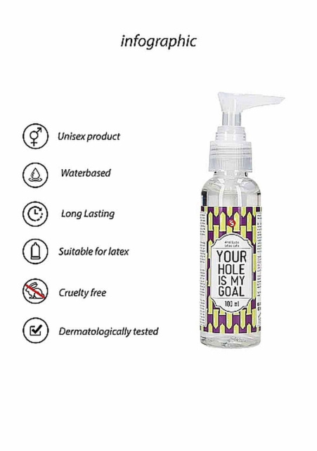 S-Line - Dolls Your Hole Is My Goal - Lubrykant analny, 100 ml