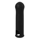 Насадка на пеніс Dorcel Liquid-soft Xtend, 17 см (чорний)