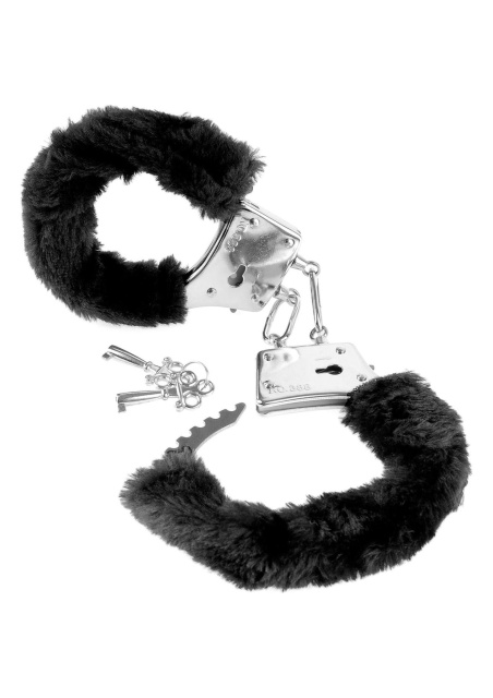 Наручники Fetish Fantasy Beginner's Furry Cuffs (чорний)