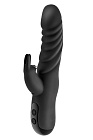 Wibrator królik Pleasures Premium Rave, 22,1 cm (czarny)