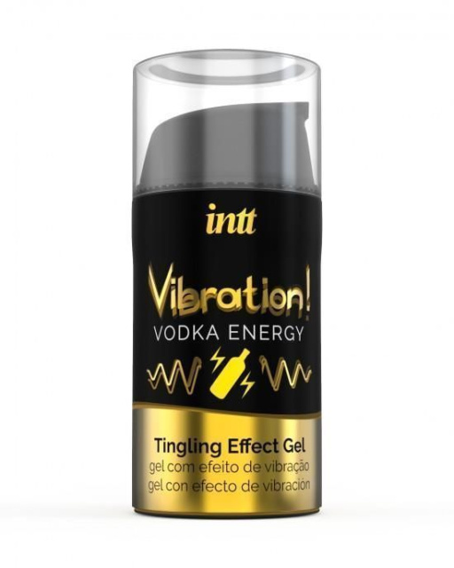 Рідкий вібратор Intt Vibration Vodka, 15 мл