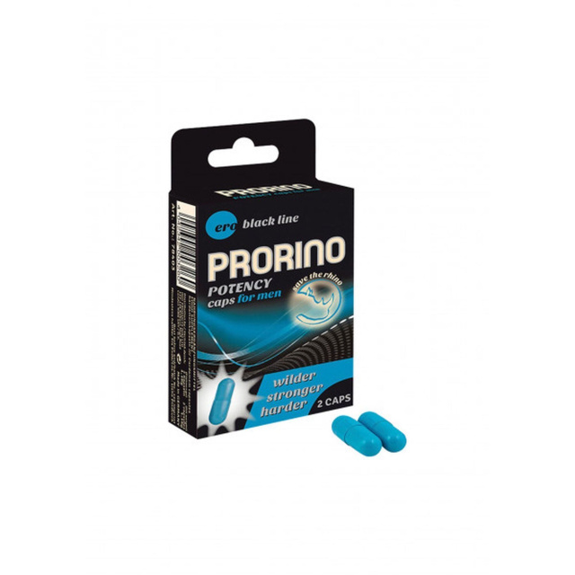 Збуджувальні таблетки для чоловіків Potency Caps for men, 2 шт