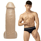 Фаллоимитатор Fleshjack Boys Reno Gold, 19 см (телесный)