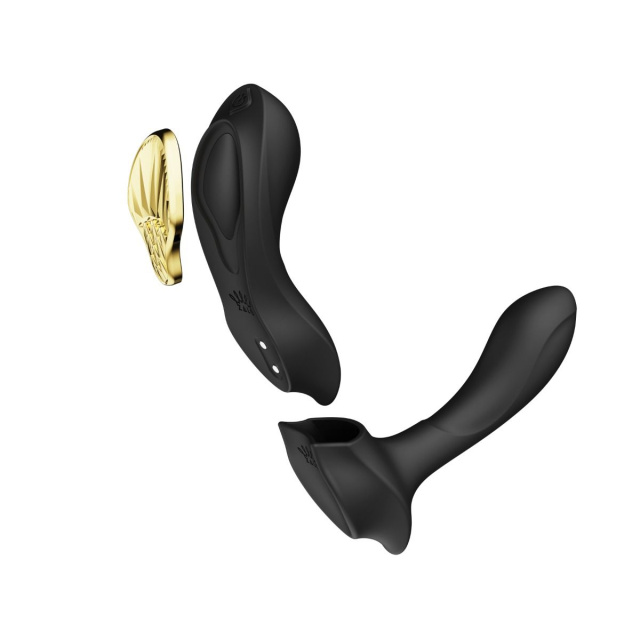 Wibrator Zalo Aya, 8,8 cm (czarny)