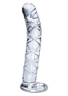 Фалоімітатор скляний Icicles No 60, 15 см (прозорий)
