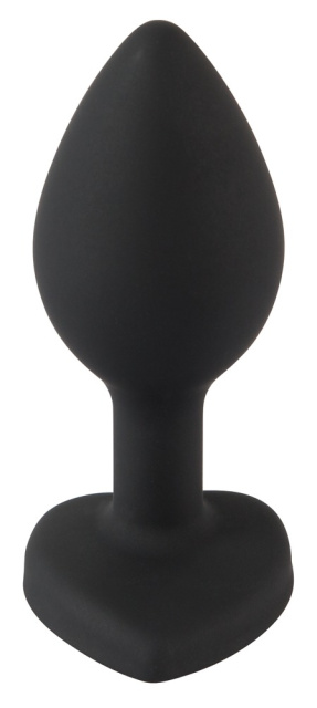 You2Toys Silicone Butt Plug - Korek analny, Czarny, 7.3 cm