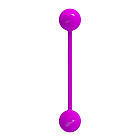 Вагинальные шарики Pretty Love Kegel Ball III, 18,6 см (фиолетовый)