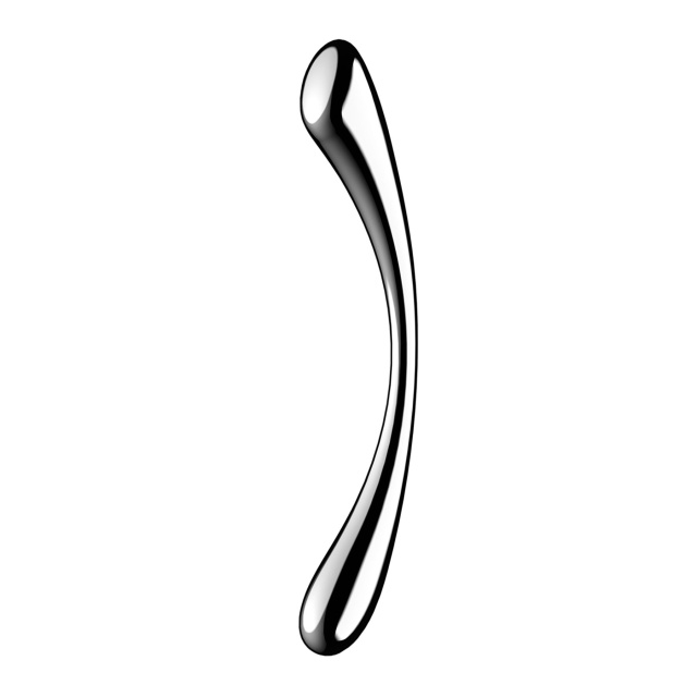 Фаллоимитатор Satisfyer Cosmic Crest 1, 24 см (серебристый)