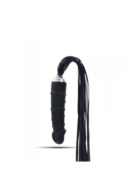 Toyz4lovers Real Anal Whip Small - Korek analny, Czarny, 15.5 cm