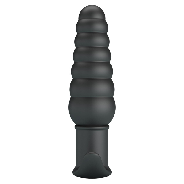 Korek analny Pretty Love Aeolis, 11 cm (czarny)