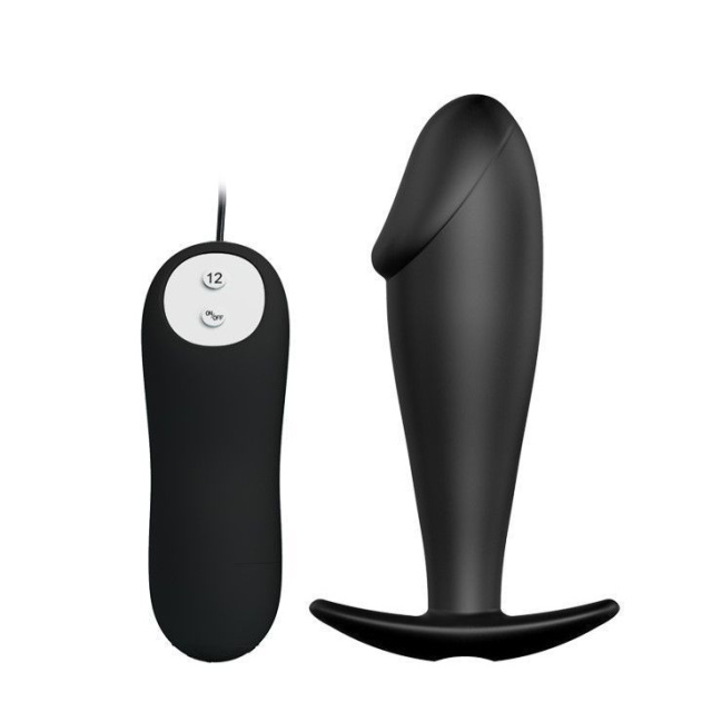 Korek analny Pretty Love Special Anal Stimulation, 10 cm (czarny)