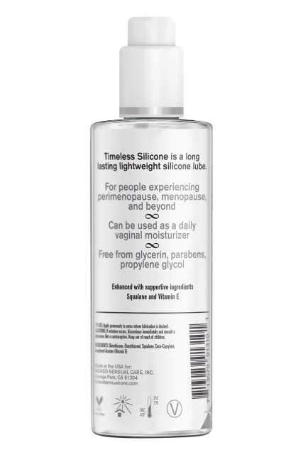 Wicked Sensual Care Timeless Silicone - Lubrykant, 120 ml