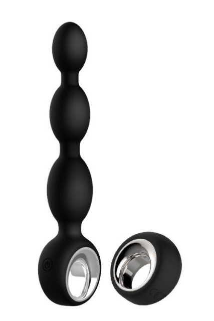Korek analny Midnight Magic Dione Remote, 21,8 (czarny)