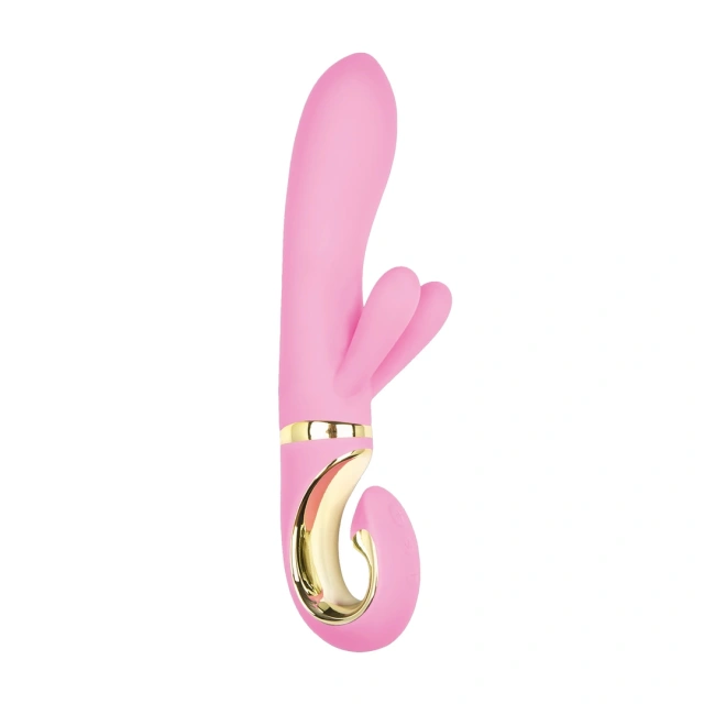 Вибратор-кролик Gvibe Grabbit, 22 см (розовый)