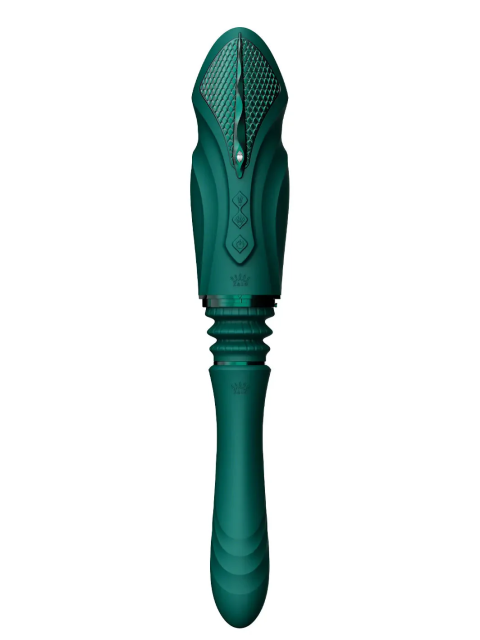 Sex maszyna Zalo Sesh, 19,6 cm (zielony)
