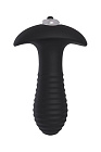Анальна пробка з вібрацією Dream Toys Spiral Plug, 9 см (чорний)