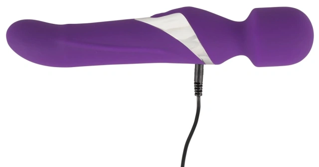 Вибромассажер Javida Wand & Pearl, 24 см (фиолетовый)